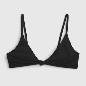 Knot-Front Bikini Top